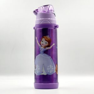 Disney Water Bottle-500 Ml Purple