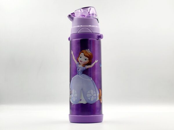 Disney Water Bottle-500 Ml Purple