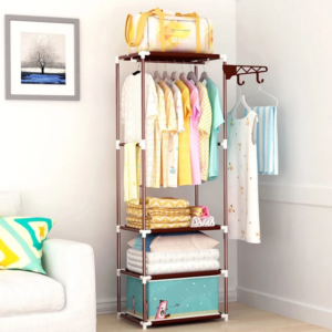 Stainless Steel Stand Clothing Rack – Modern, Durable, and Space-Saving Solution GY-288 - Image 3