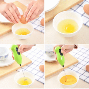 Handheld Electric Milk/Coffee foamer & Egg Beater – Battery Operated (1.5V) - Image 5