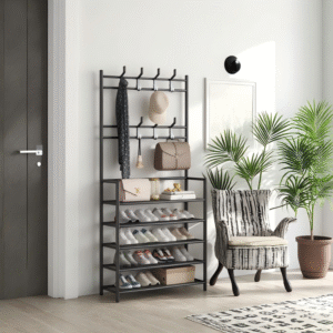 Multipurpose 5 Layer Coat & Shoe Rack - Image 4