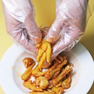 Food Grade PE Single Use Gloves 100 Pcs - Image 3