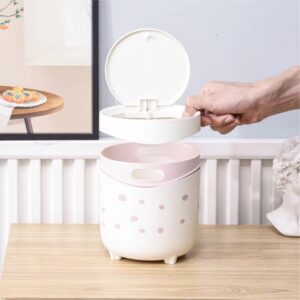 Push Desk Bin – Cute & Compact - Image 3
