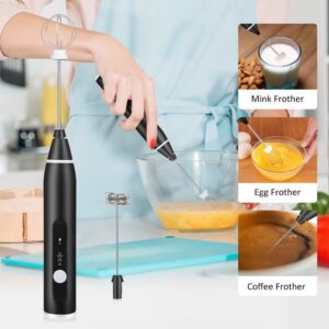 USB Rechargeable Coffee Foamer 2 In 1 - Image 5