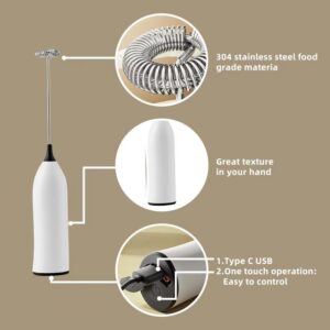 Rechargeable Coffee Foamer Premium (Type-C)- - Image 3