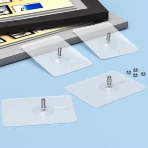 Self Adhesive Transparent Screw Hook 10 Pcs - Image 3
