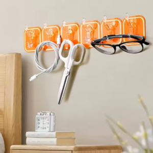 Auto Sticky Kitchen Hook 6 Pcs Set - Image 3
