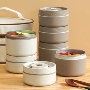Premium Insulated 4-Tier Stackable Lunch Box Set - Image 4