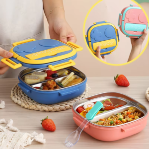 Tedemei 6122 Stainless Steel Insulated Lunch Box (550ml) - Image 5