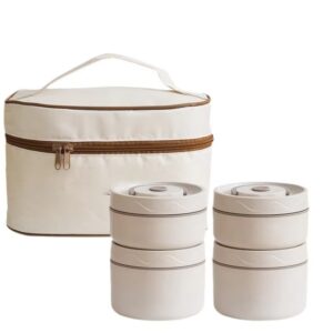 Premium Insulated 4-Tier Stackable Lunch Box Set - Image 5